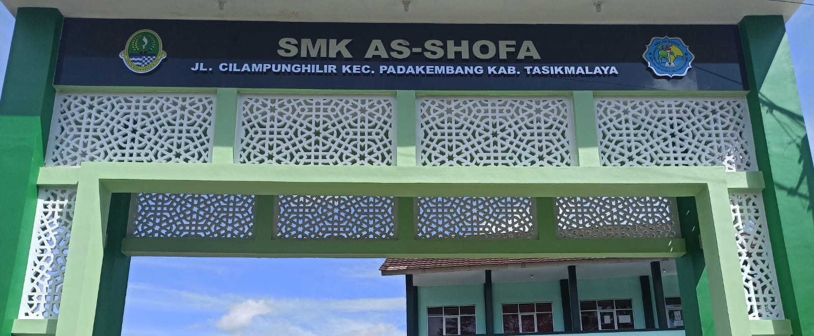 Gerbang SMK As-shofa Gerbang SMK As-shofa
